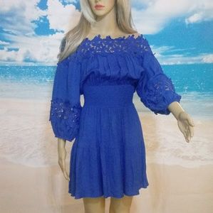 Gianni Bini blue summer dress